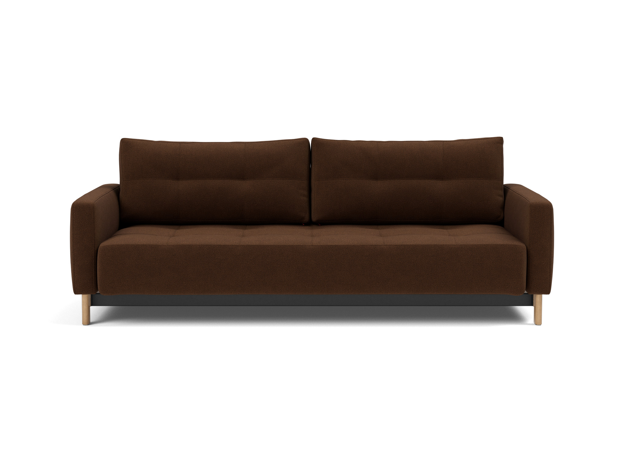 Schlafsofa Pyxis D.E.L. Strukturierter Stoff Taura 359-Cappuccino