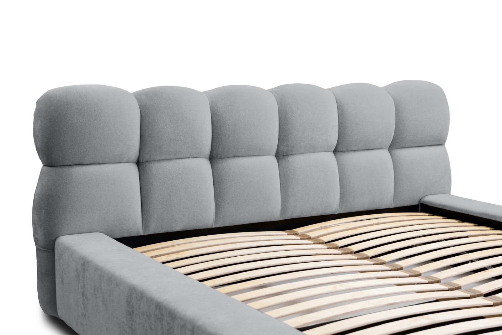 Polsterbett Vento-New Chenille 180x200 mit Metallrahmen Ditra-New 16
