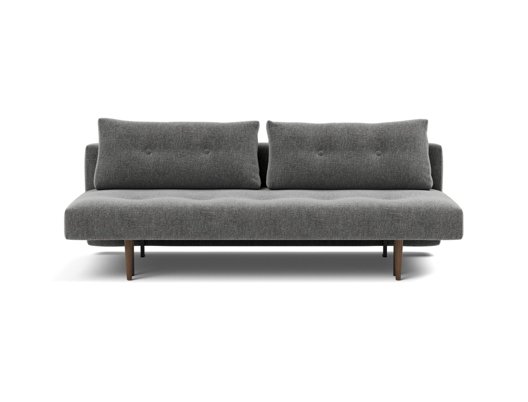 Schlafsofa Recast Strukturierter Stoff Twist 563-Charcoal
