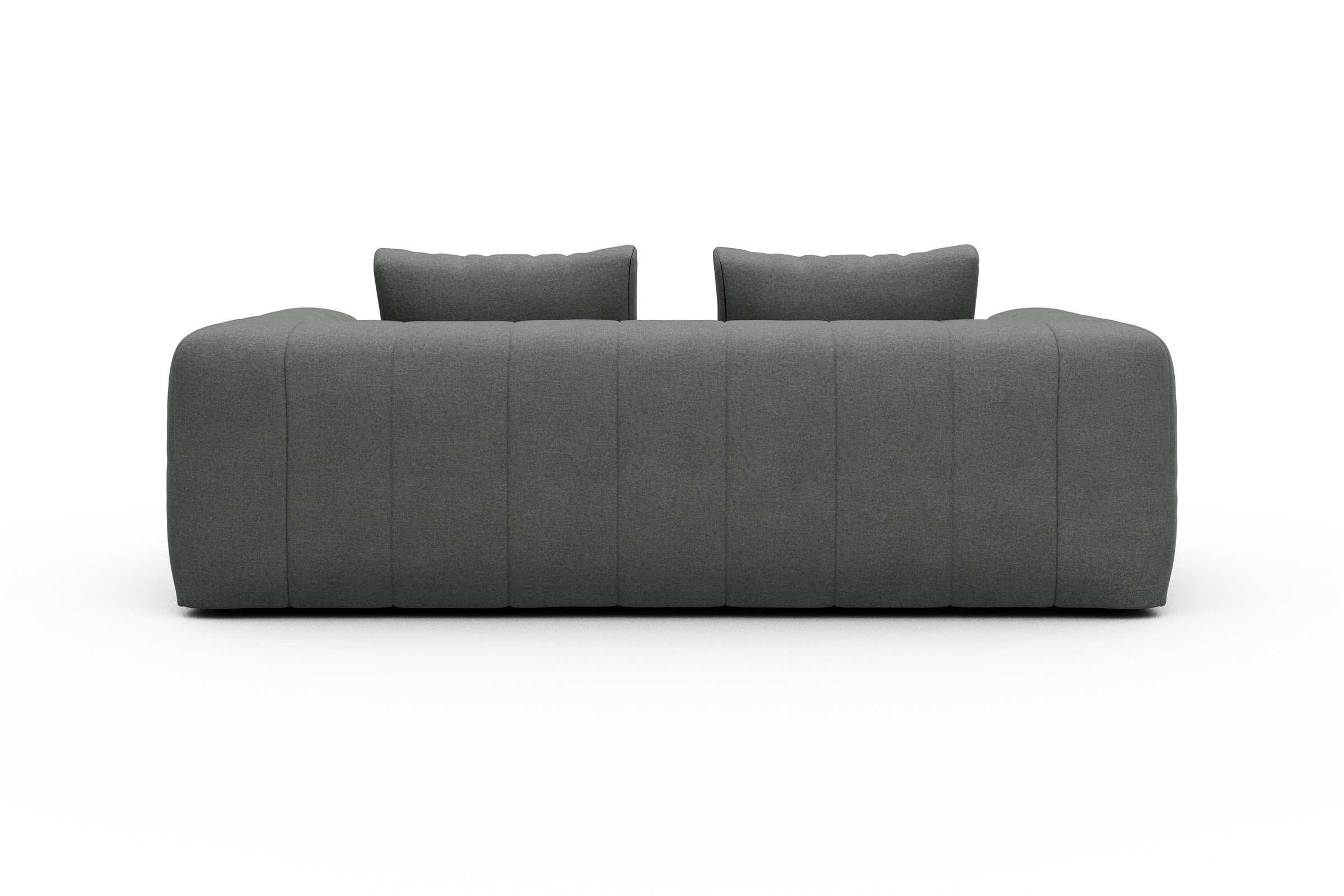 Sofa Hugo 3-Sitzer Satya-Steel