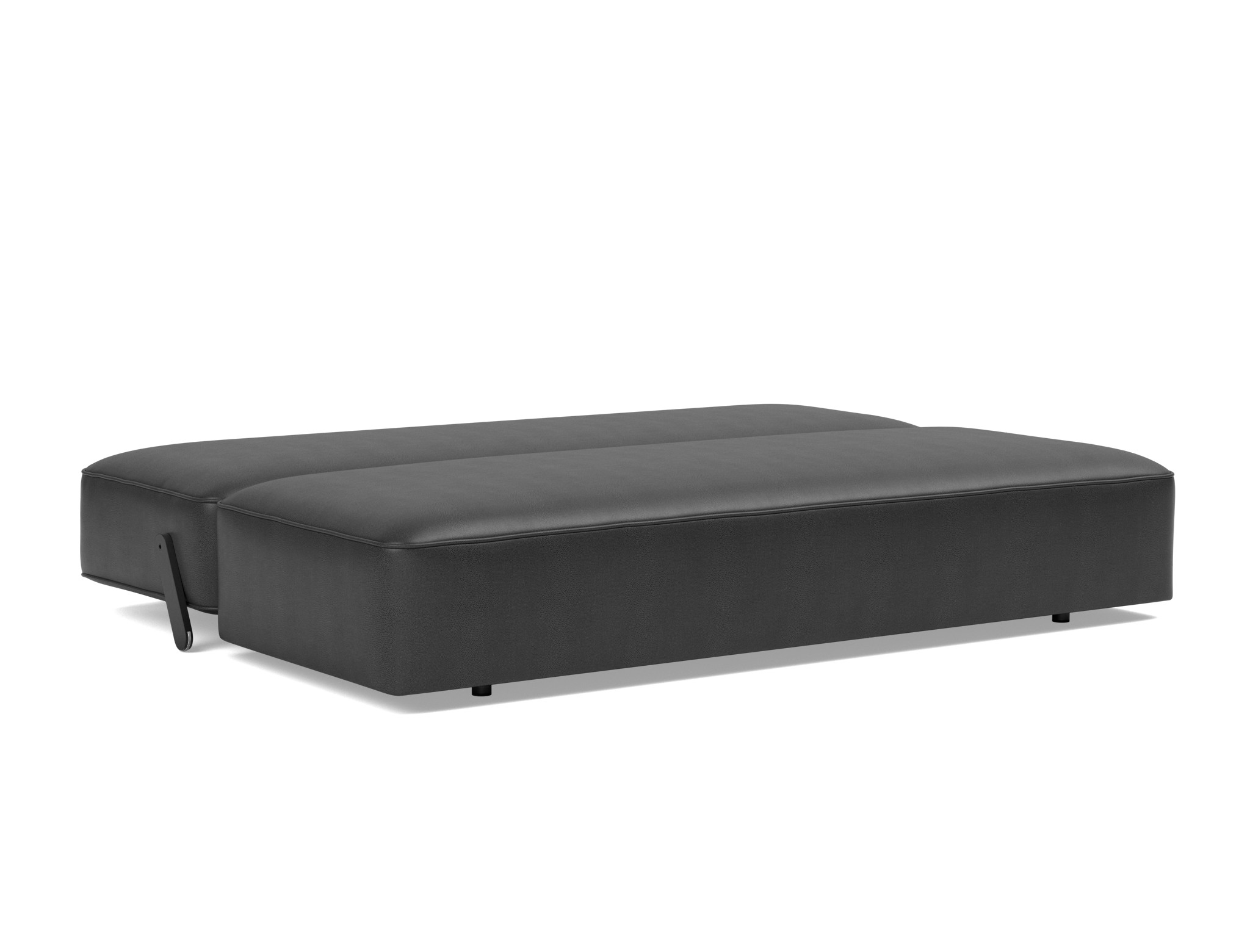 Schlafsofa Yonata Lederoptik Faunal 550-Black