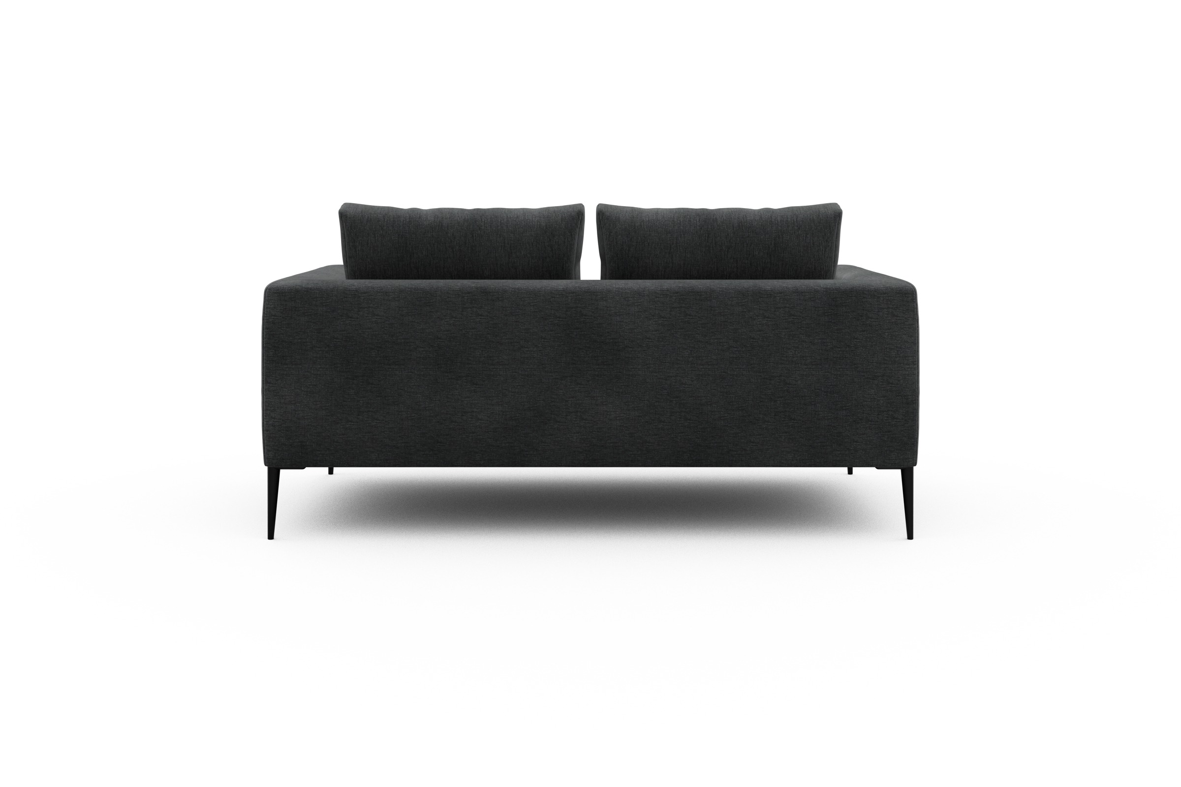 Sofa Paul 2-Sitzer Smooth-Deep-Warm-Grey