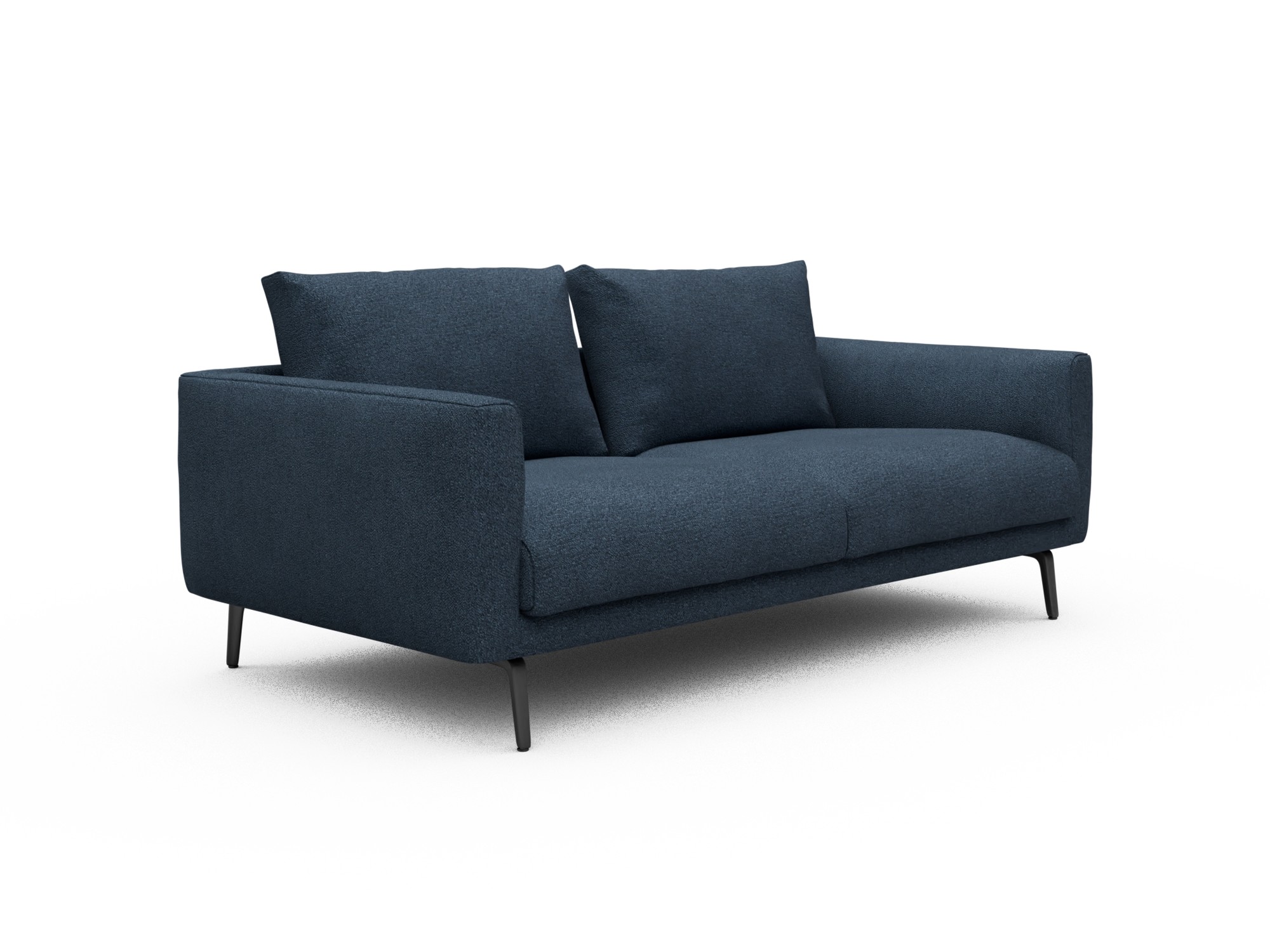 Skandi Home Sofa Karl 2-5-Sitzer Boucle-Blue moebelfaktor