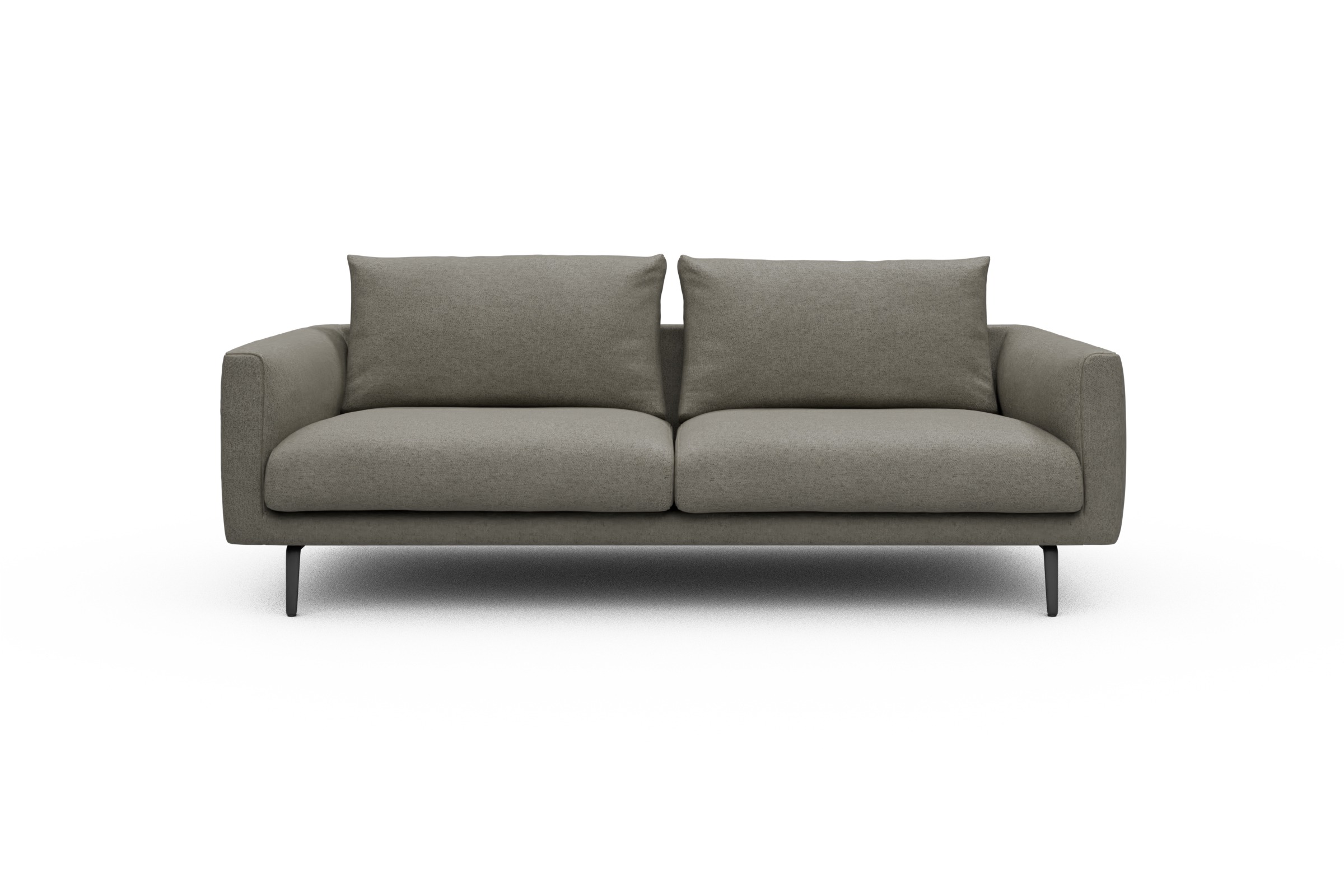 Skandi Home Sofa Karl 3-Sitzer Denari-Warm-Grey moebelfaktor