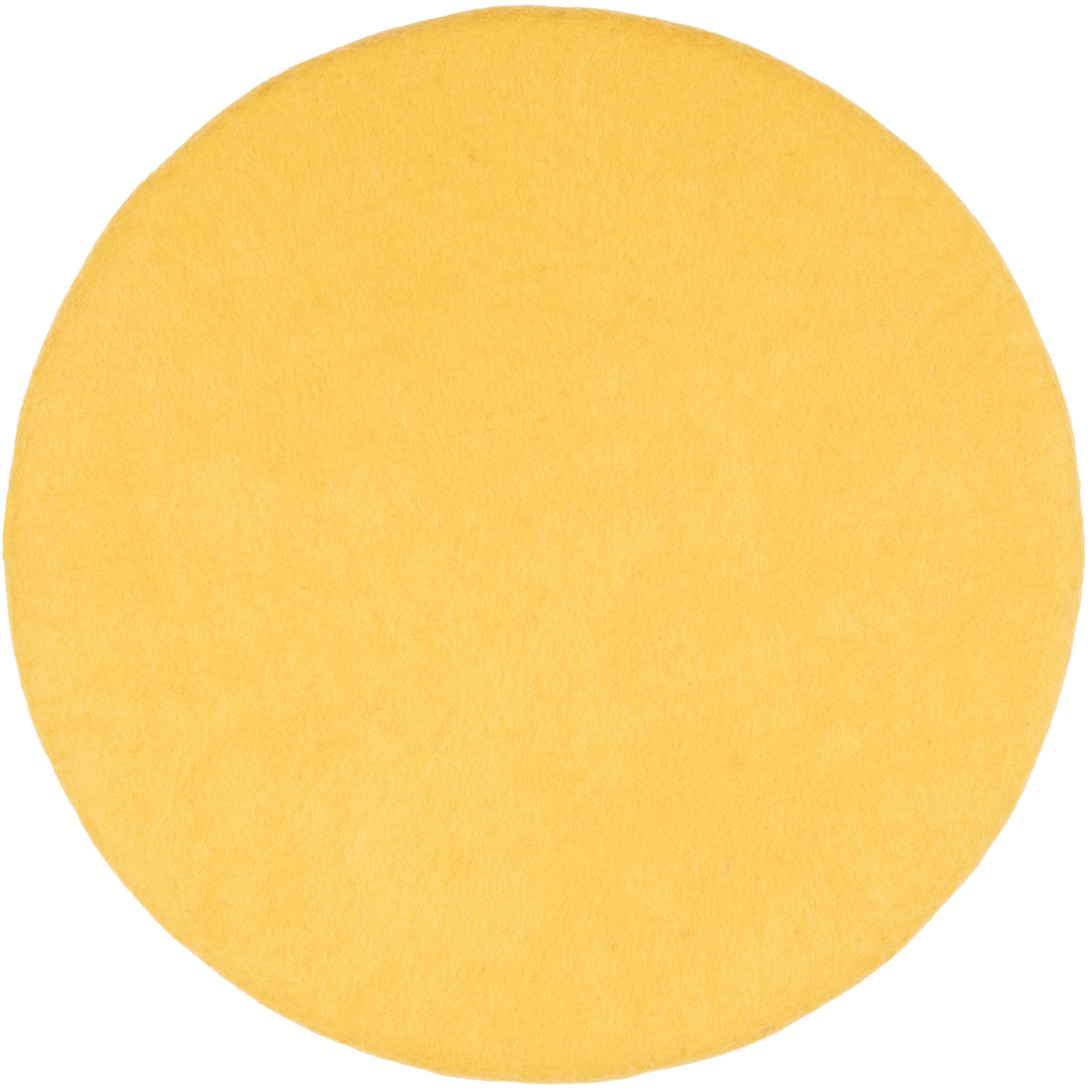 myfelt Kira Filz-Sitzauflage Gelb Ø 36 cm