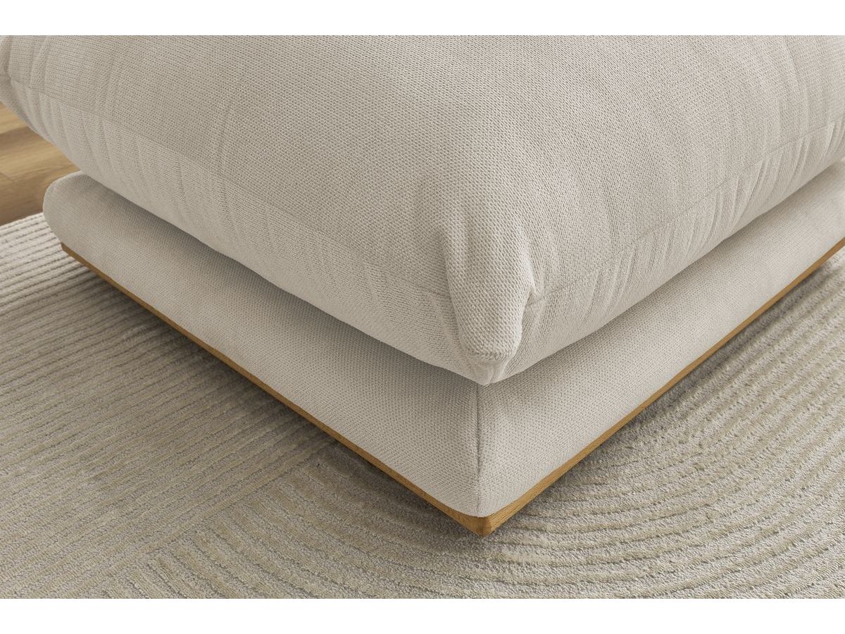 Bobochic Ernest Pouf Stoff Beige