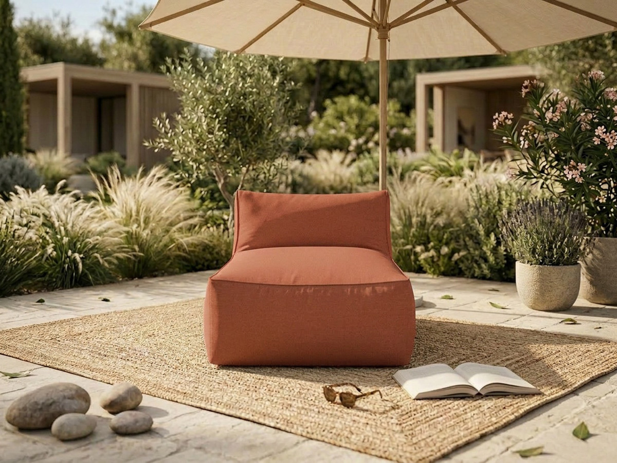 Bobochic Riviera Méridienne-Modul Stoff Orange