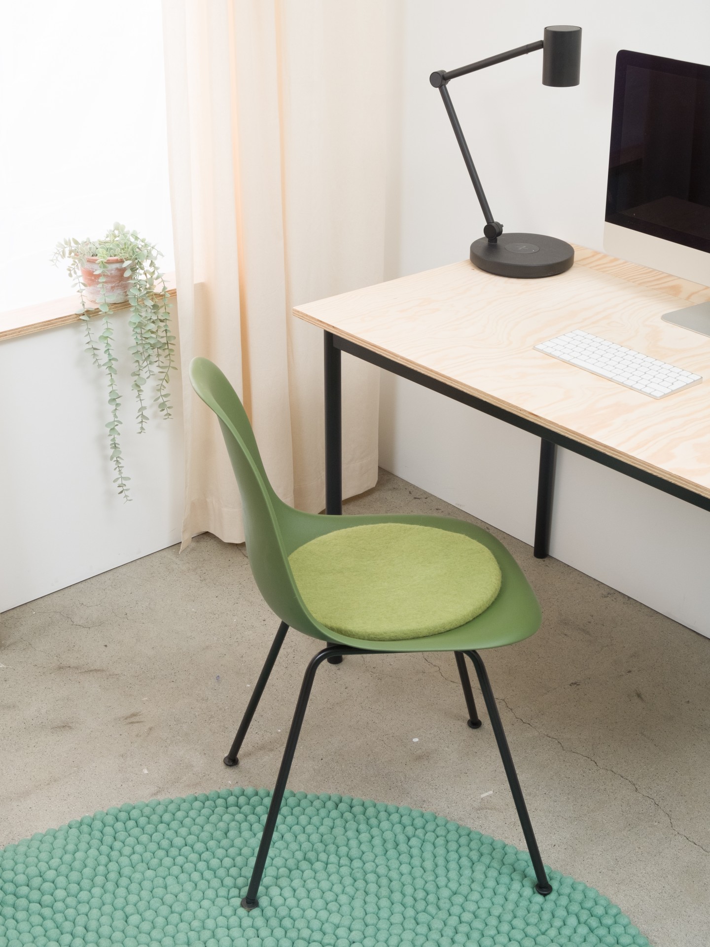 myfelt Kaspar - Flache Sitzauflage rund