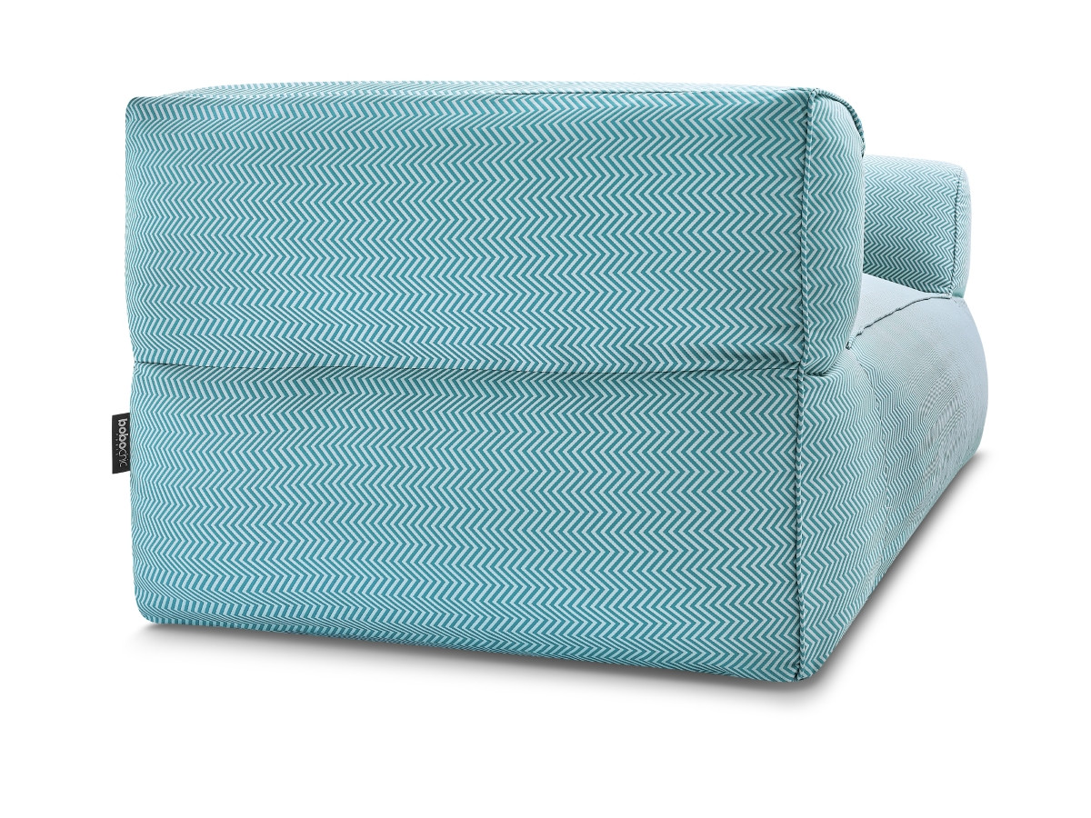 Bobochic Nour Gartensofa 2-Sitzer Stoff Dunkelblau