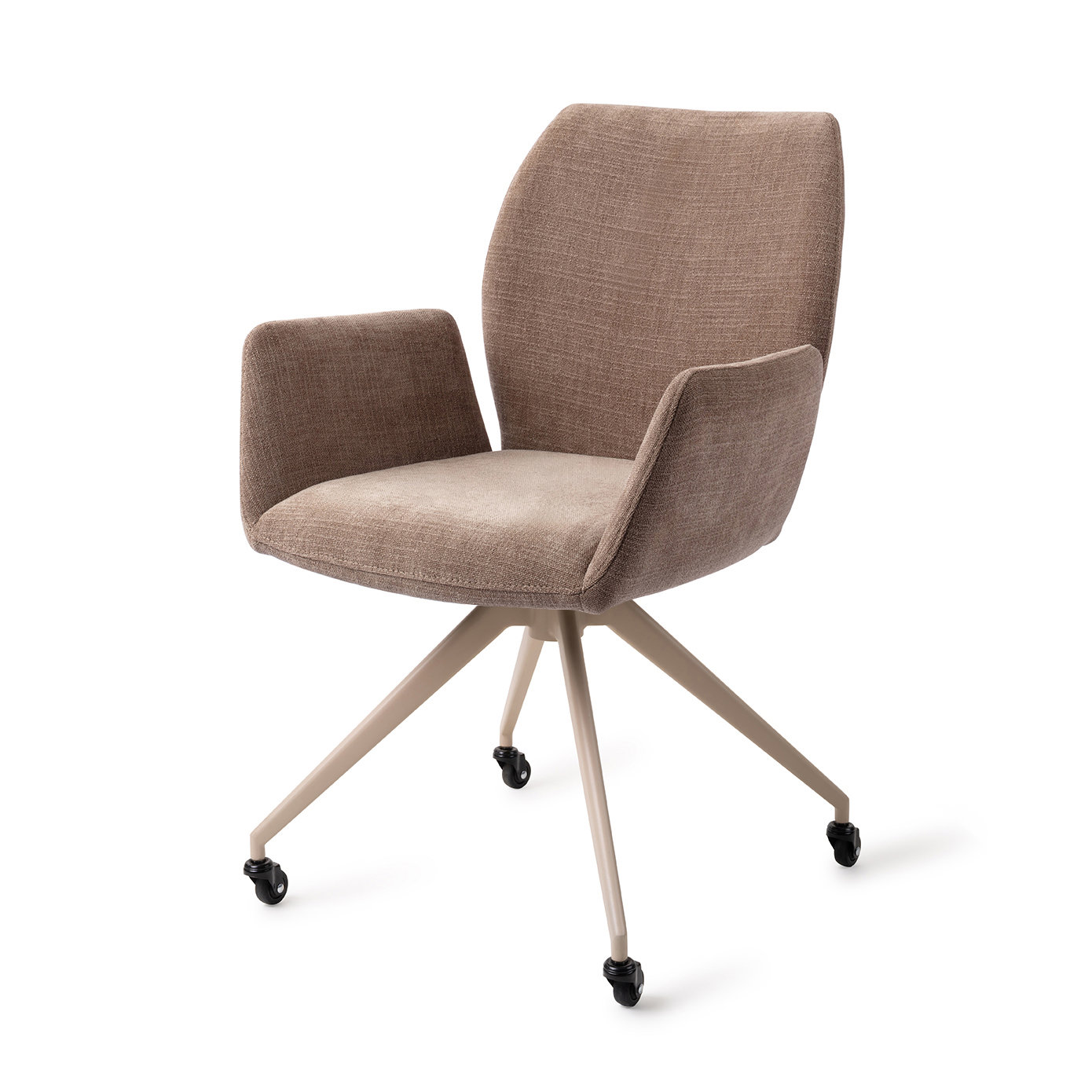 Jesper Home Esszimmerstuhl Misaki Mocha Mist Glide Beige