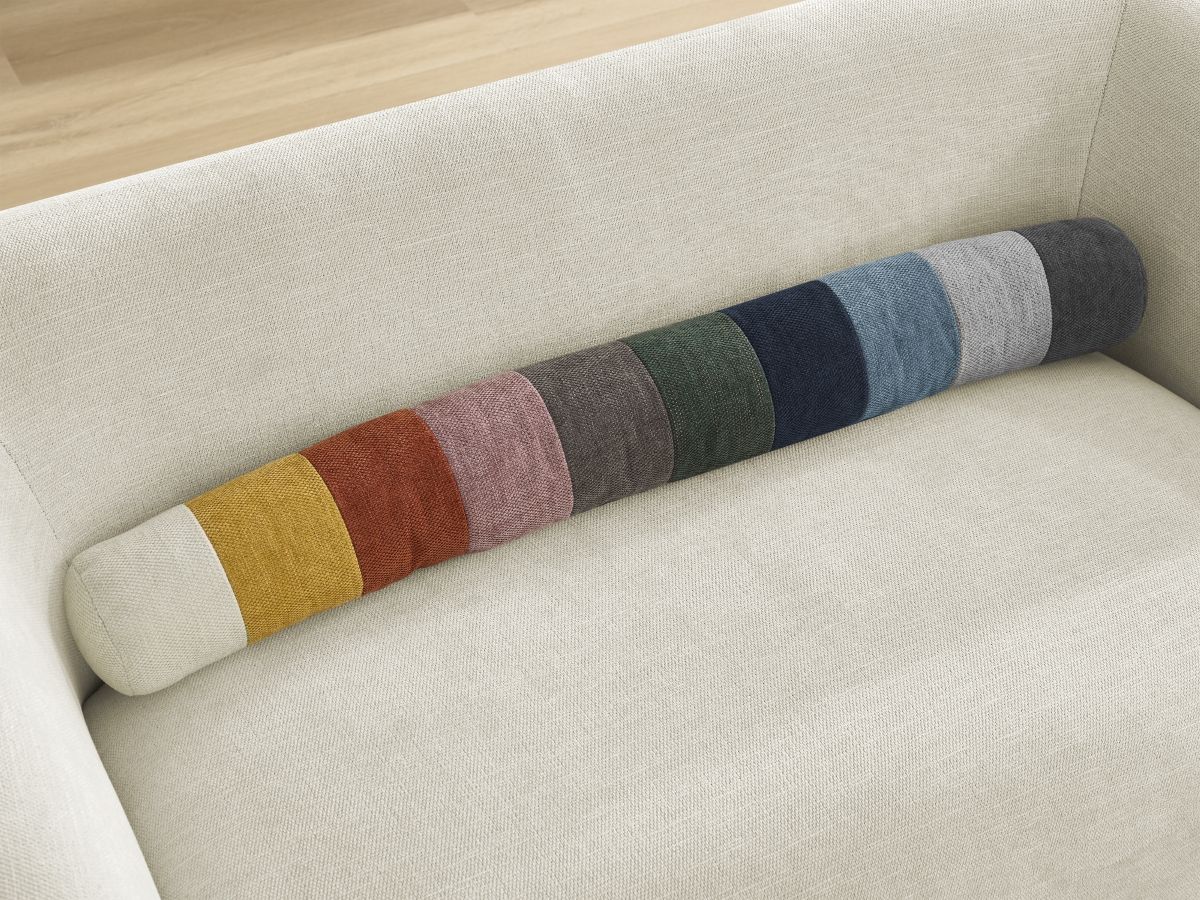 Bobochic Celine Sofa 2-Sitzer Stoff Beige