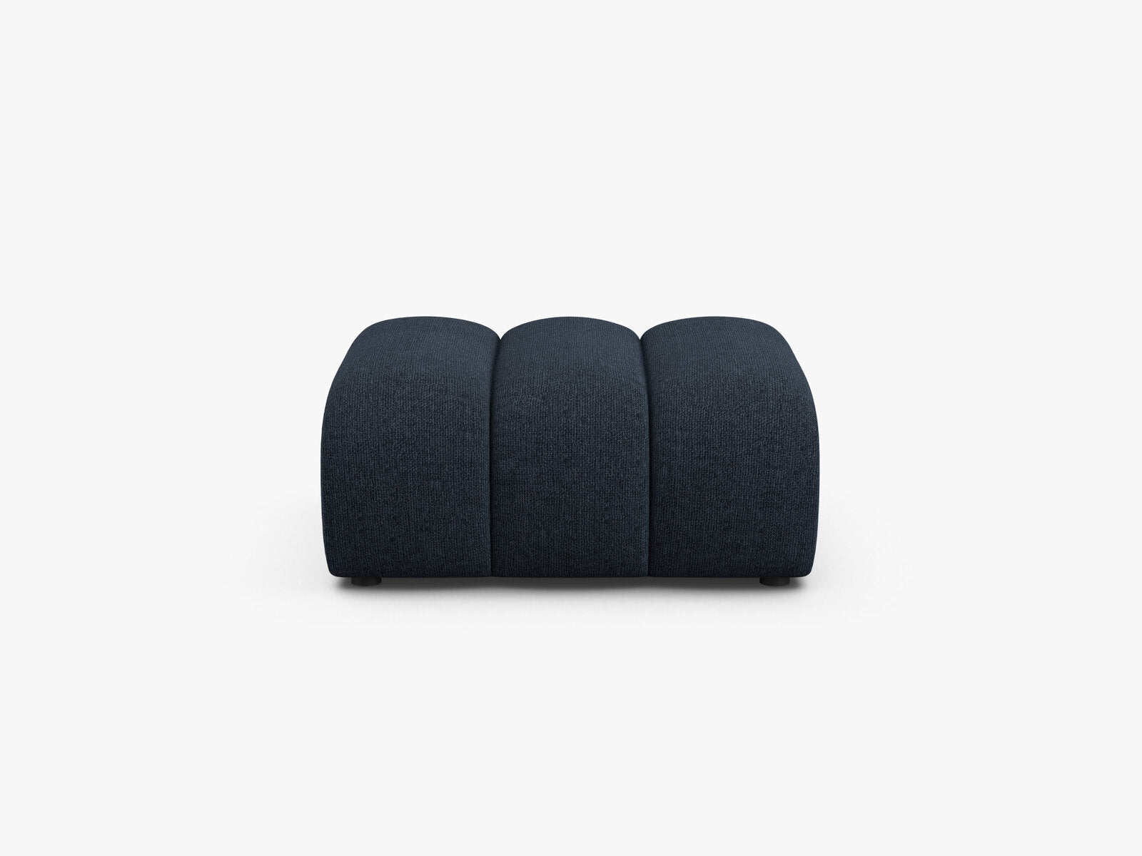 Micadoni Hocker Lupine Chenille Eden Marineblau