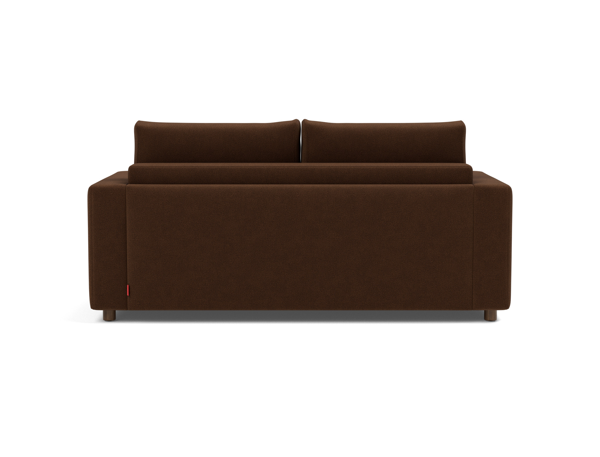 Schlafsofa Neah mit Standard-Armlehnen 160 Strukturierter Stoff Taura 359-Cappuccino