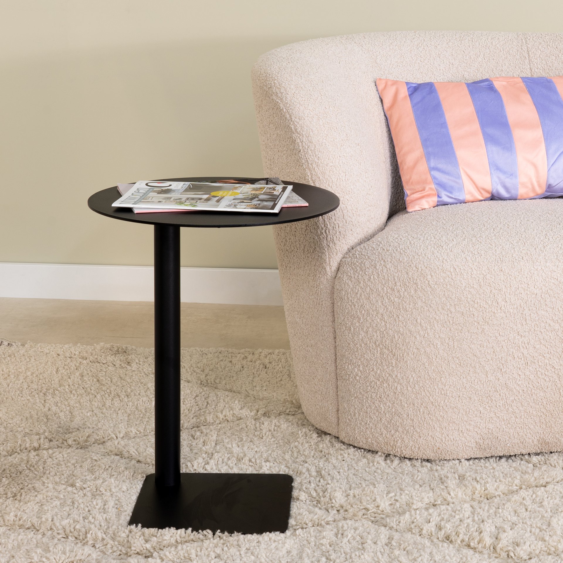 Spinder Design Beistelltisch Sunny 50 Schwarz