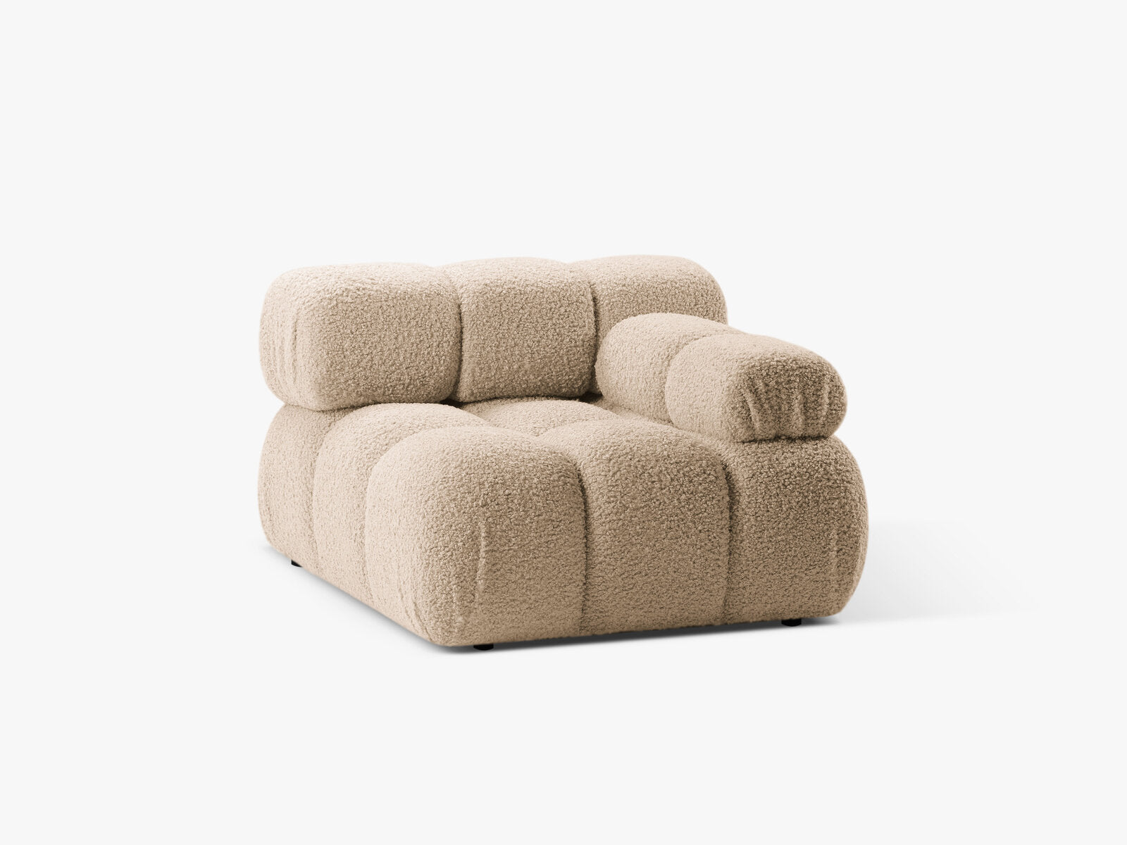 Micadoni Eckmodul Bellis Rechts Boucle Rolf Sand