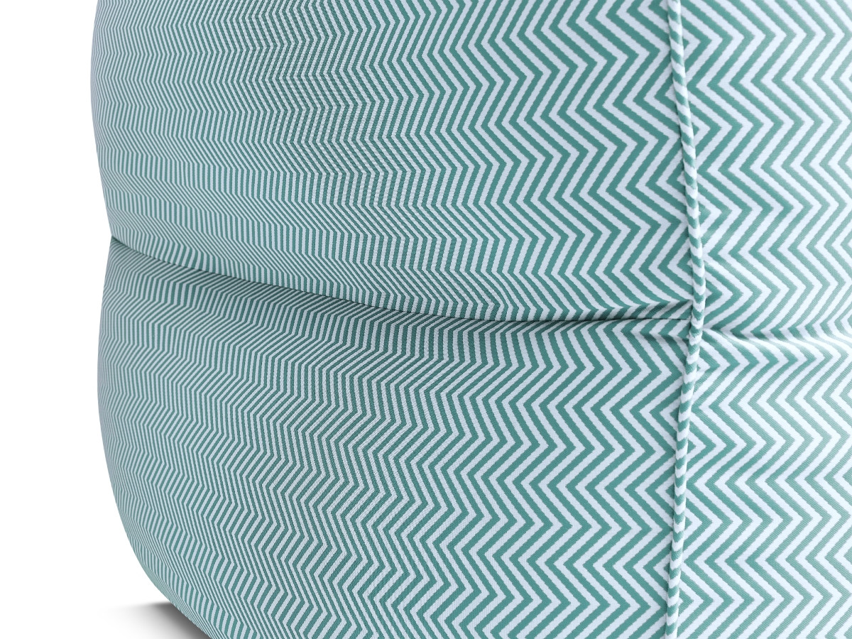 Bobochic Nour Gartensofa 2-Sitzer Stoff Dunkelblau