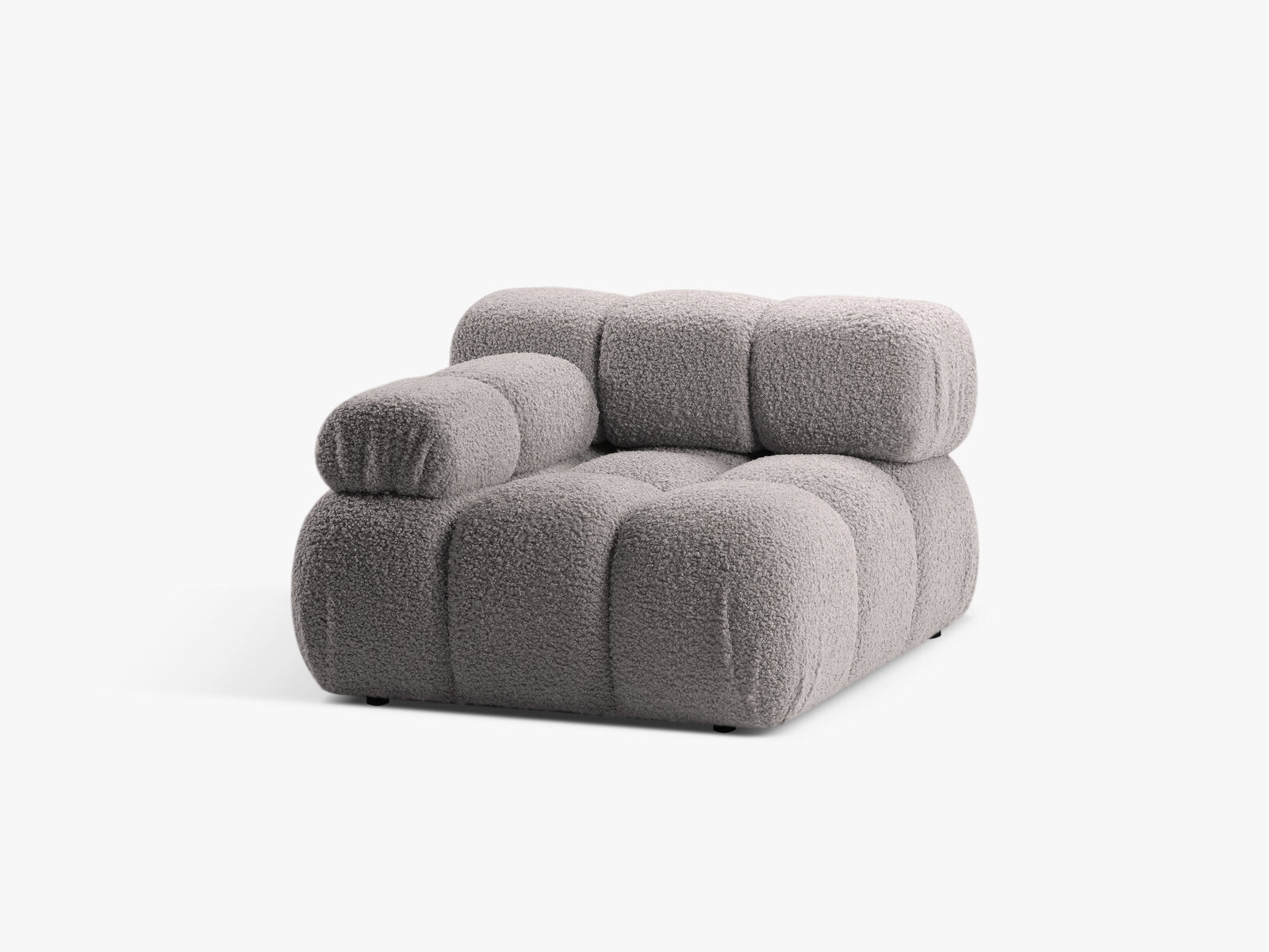 Micadoni Eckmodul Bellis Links Boucle Rolf Hellgrau