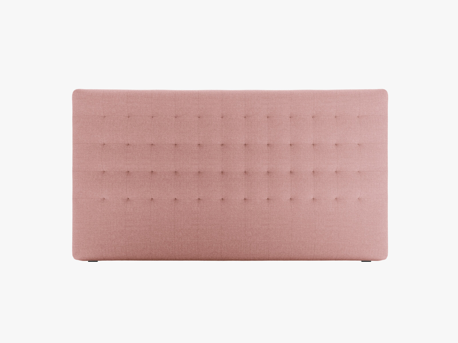 Micadoni Nova Samtiger Kopfteil 120 cm (H 95 cm) Strukturierter Stoff Liberty Rosa 180x95