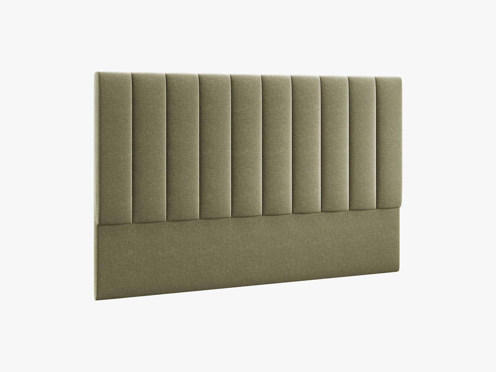 Micadoni Marl Polster-Kopfteil Chenille Eden Grün 200x120