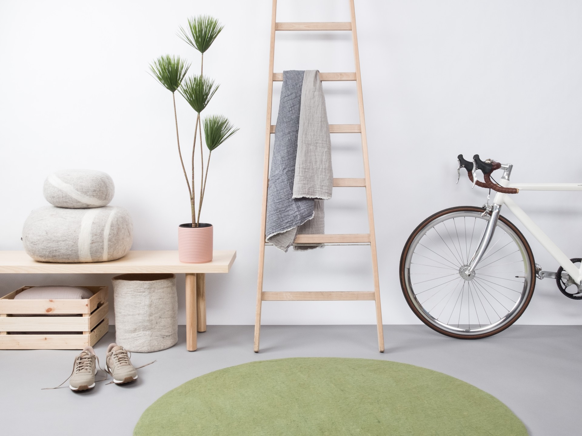 myfelt Kaspar Filzteppich - 70 cm
