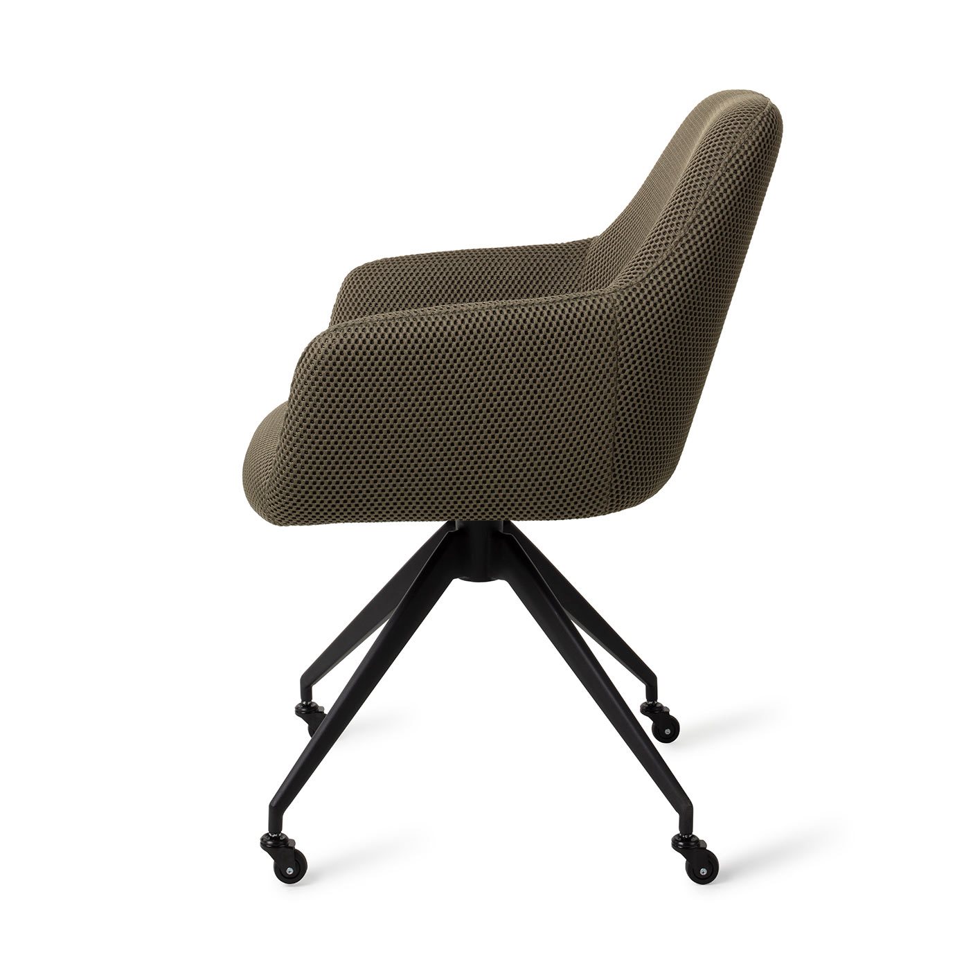Jesper Home Esszimmerstuhl Hiroo Jungle Jewel Glide Schwarz