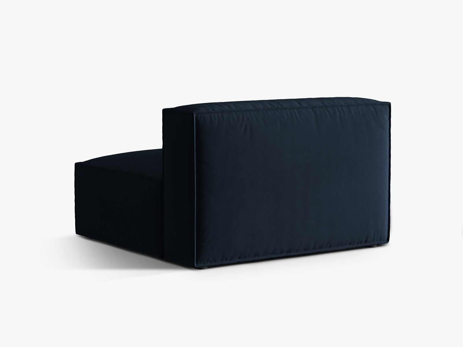 Micadoni Modul Nuria 2-Sitzer Samt Paris Dunkelblau