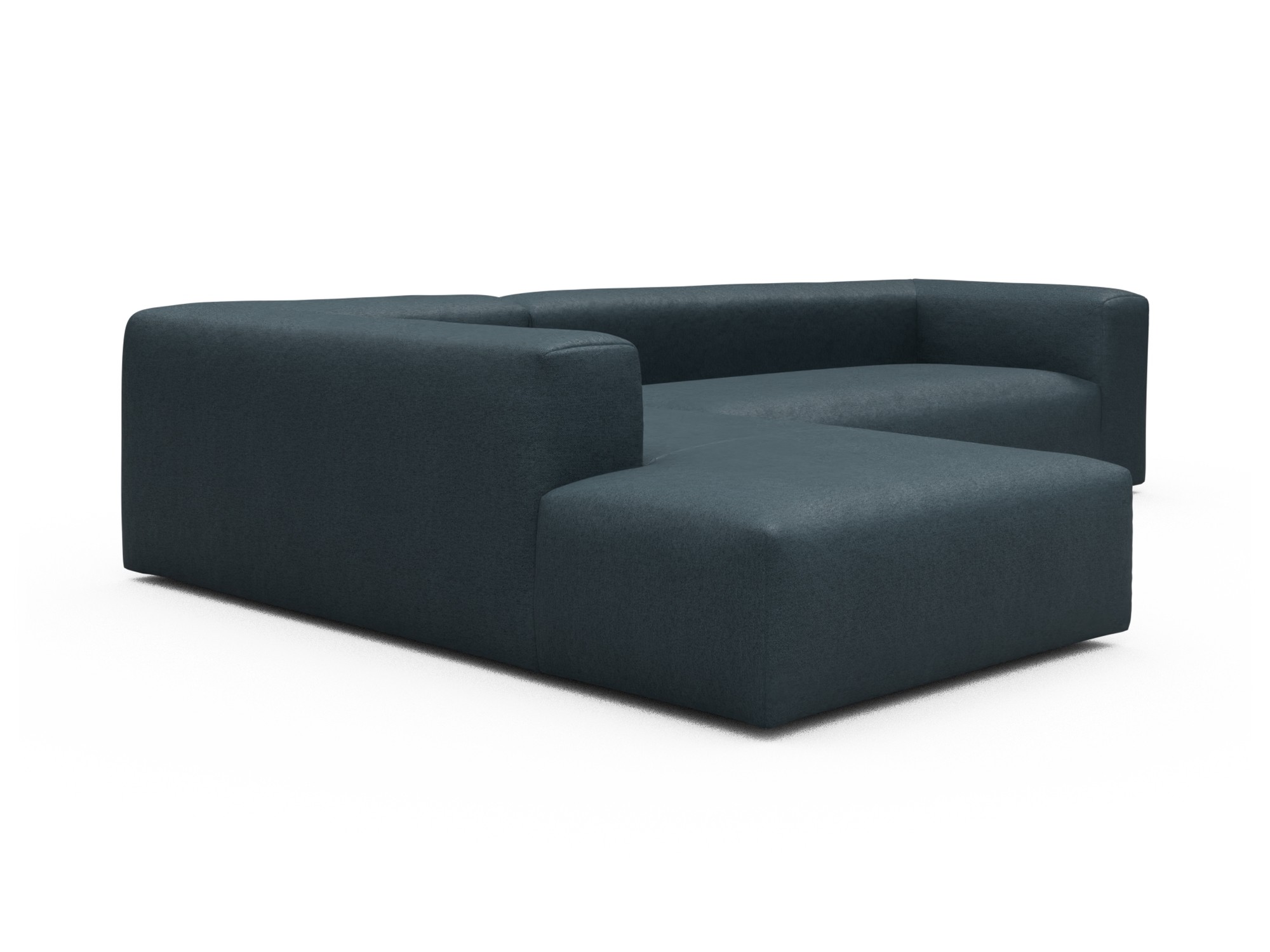 Skandi Home Ecksofa Fred Relax-Ecke links mit 2,5-Sitzer Denari-Royal-Blue moebelfaktor
