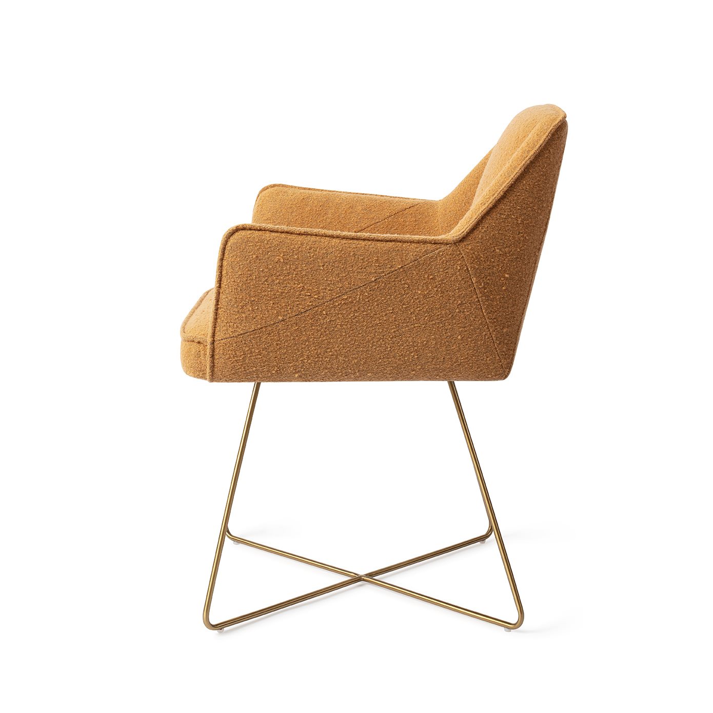 Jesper Home Esszimmerstuhl Tome Masai-Giraffe Cross Gold
