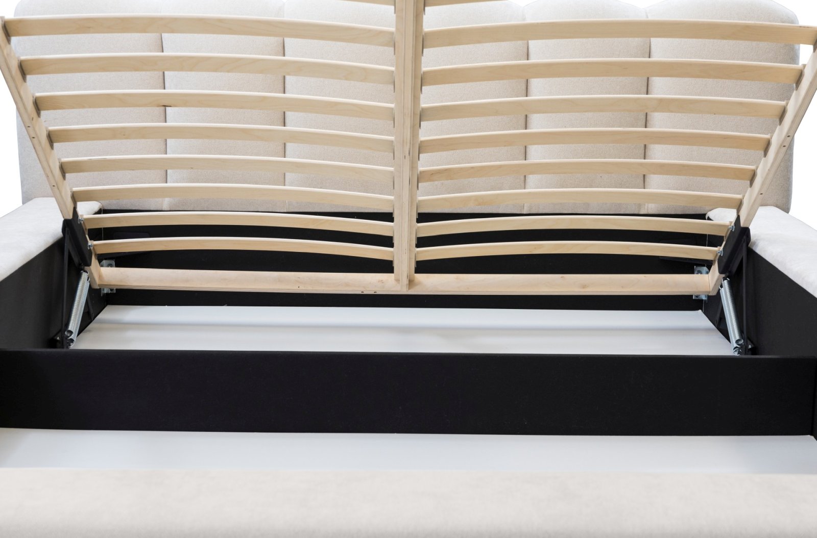 Polsterbett Tavio-New Chenille 140x200 mit Metallrahmen Ditra-New 20