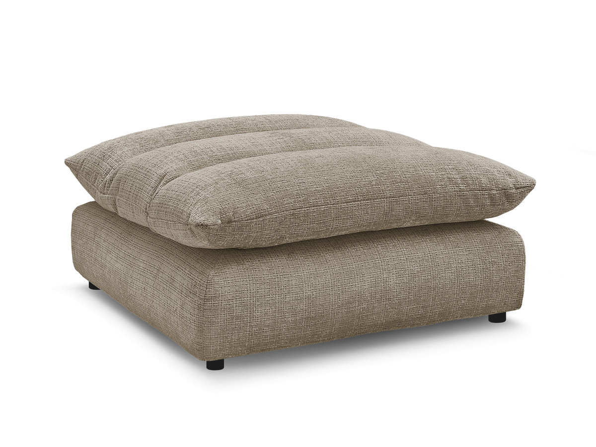 Bobochic Neil Pouf Strukturstoff Taupe