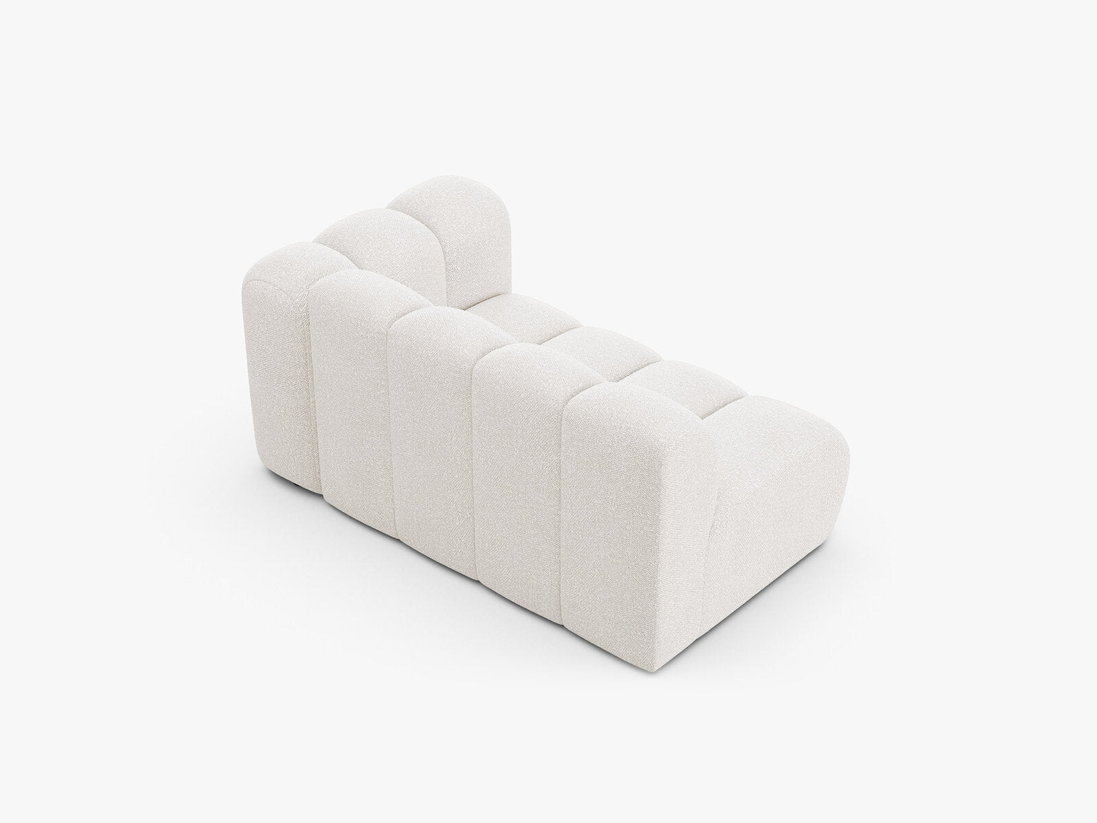 Micadoni Modul Lupine 2-Sitzer Boucle Baloo Weiß Rechts