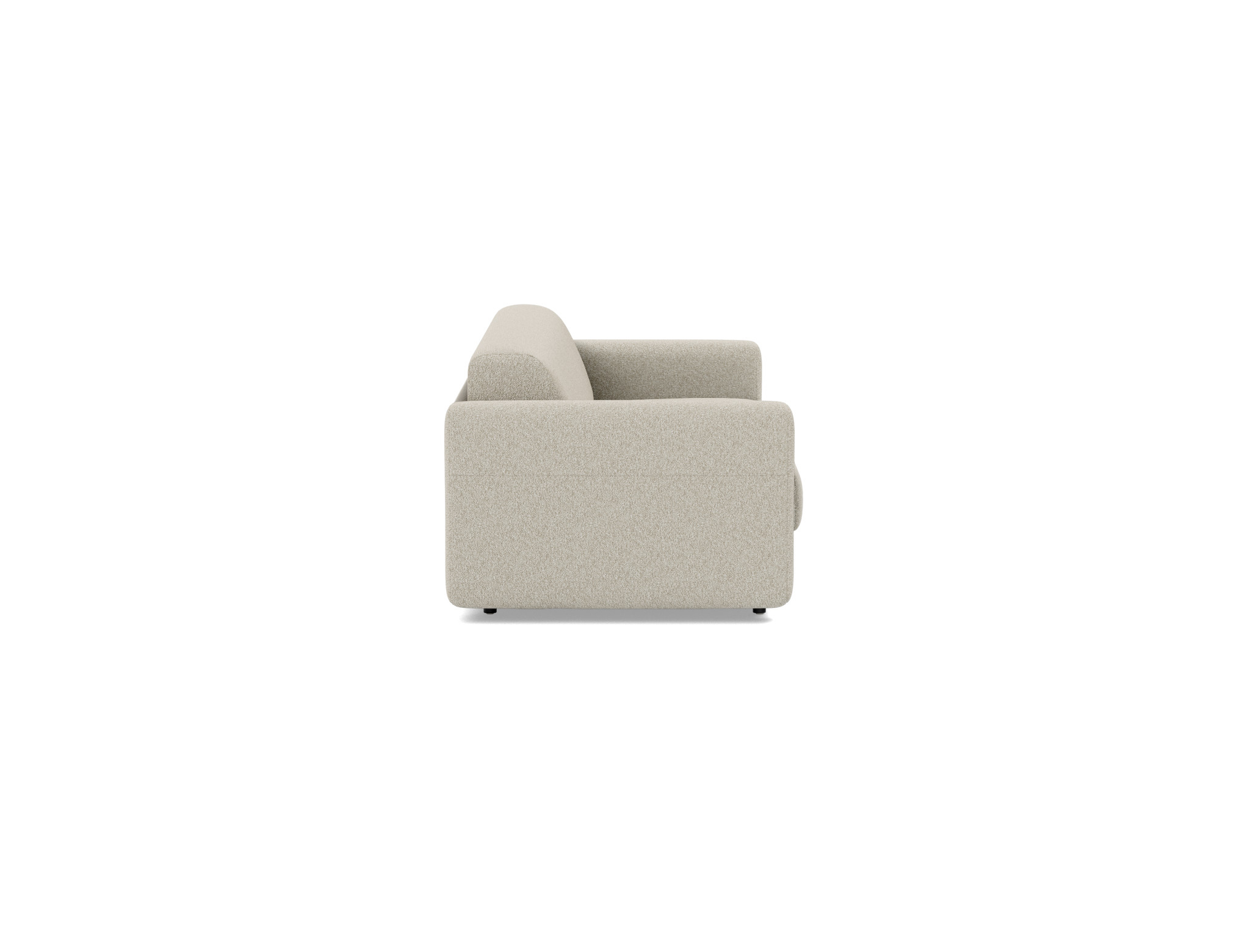 Schlafsofa Killian mit Taschenfederkernmatratze 160 Boucle Skandi 539-Beige