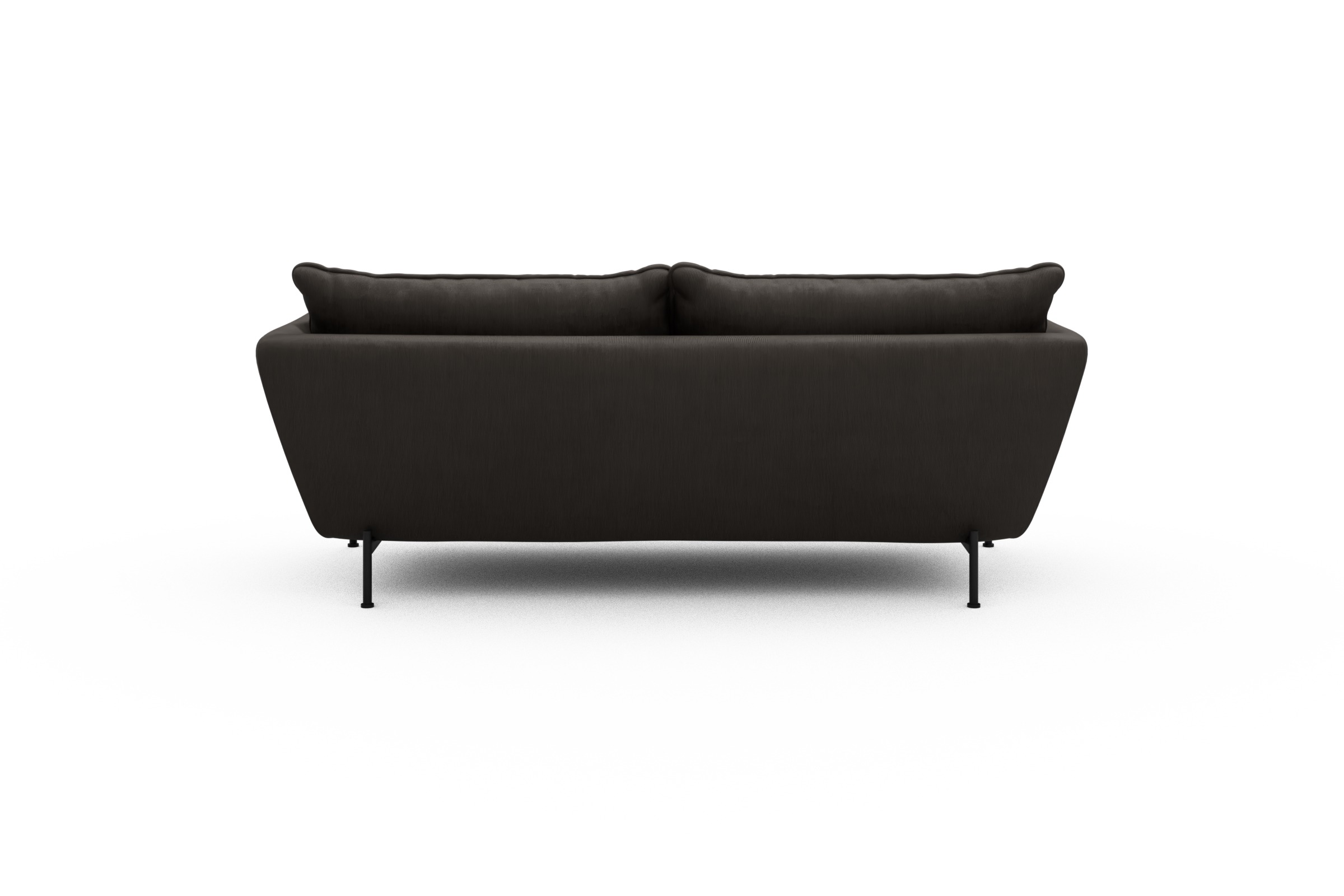 Sofa Anton PREMIUM 2-Sitzer Cordufine-Taupe