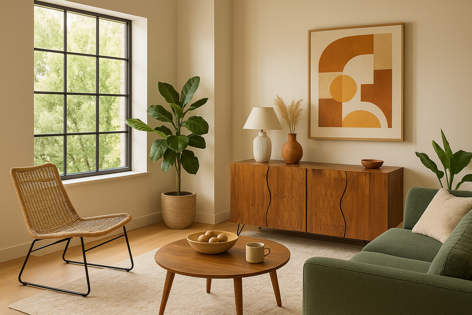 Livin Hill Sideboard Avola Walnuss