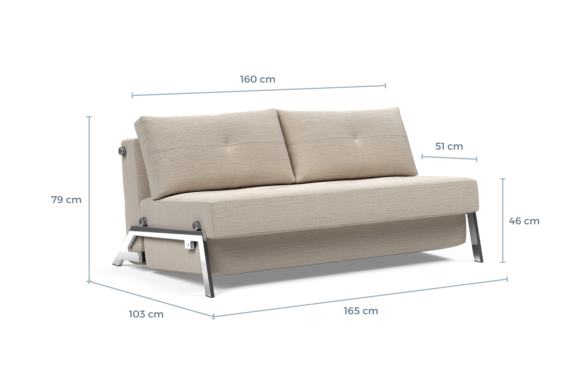 Schlafsofa Cubed