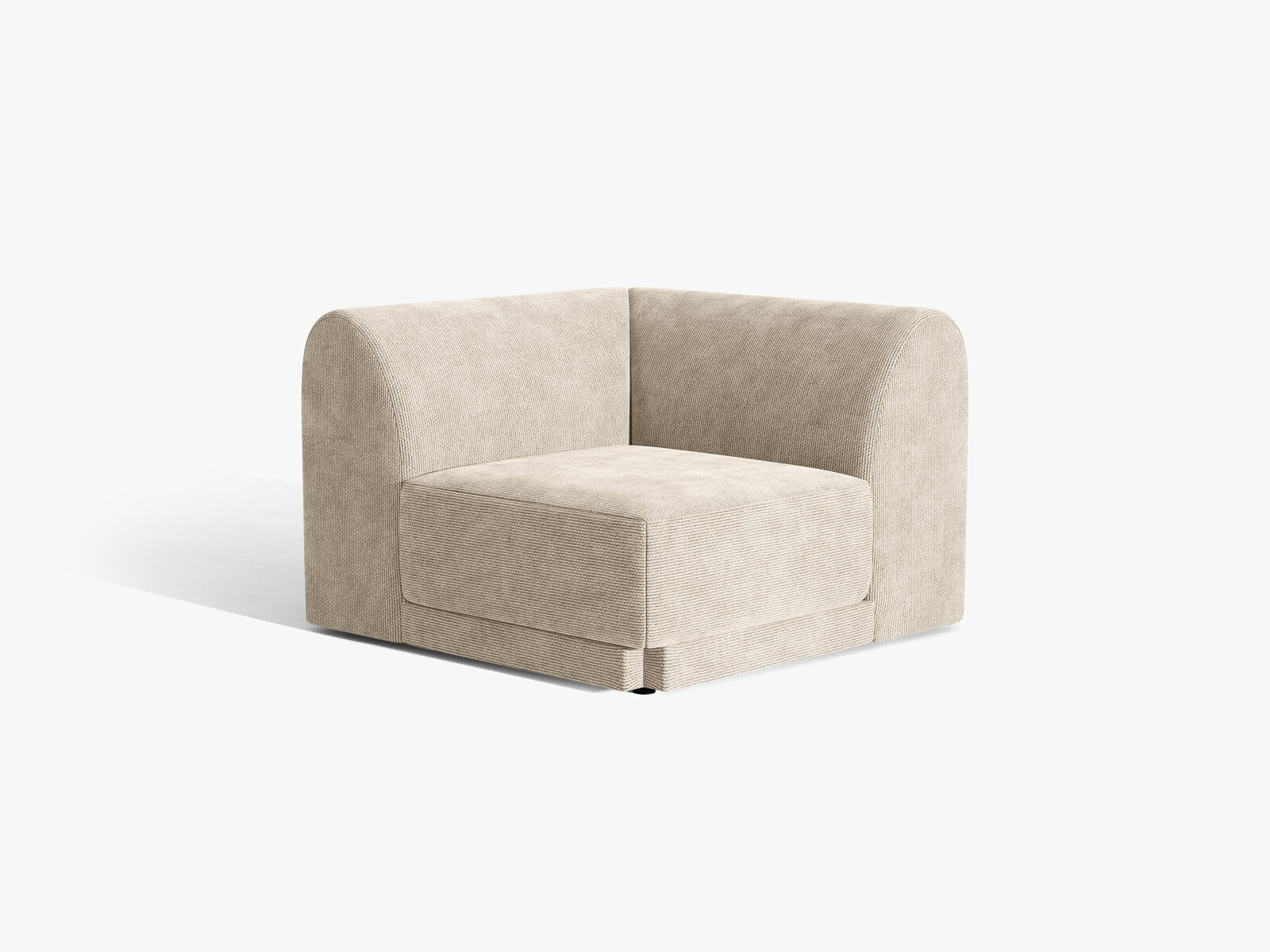 Micadoni Modul Ecke Miley Chenille Haga Beige
