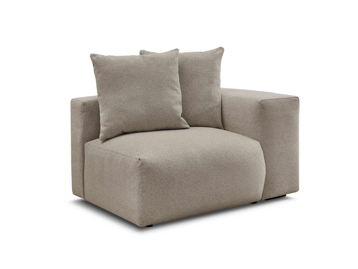 Melange-Stoff · Taupe