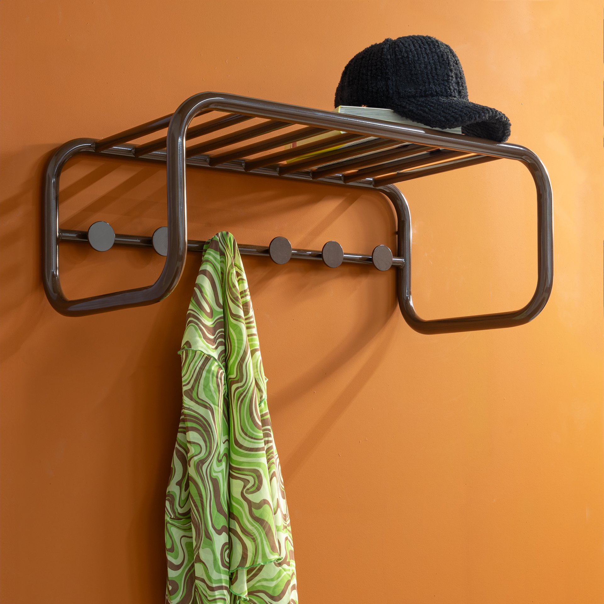 Spinder Design Wandgarderobe Retro Chocolate Brown