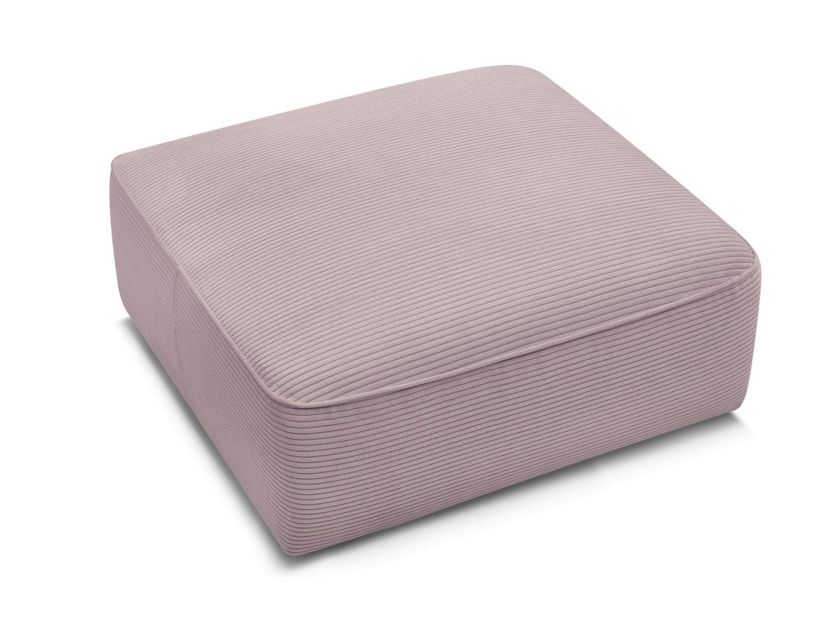 Bobochic Leopold Pouf Cordsamt Violett