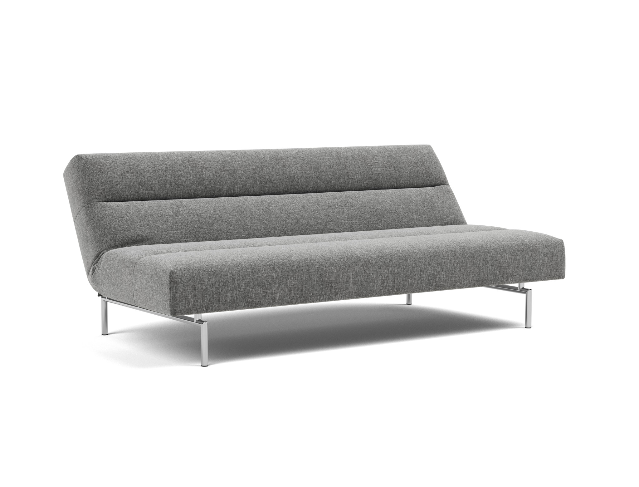 Schlafsofa Jillis Strukturierter Stoff Twist 563-Charcoal