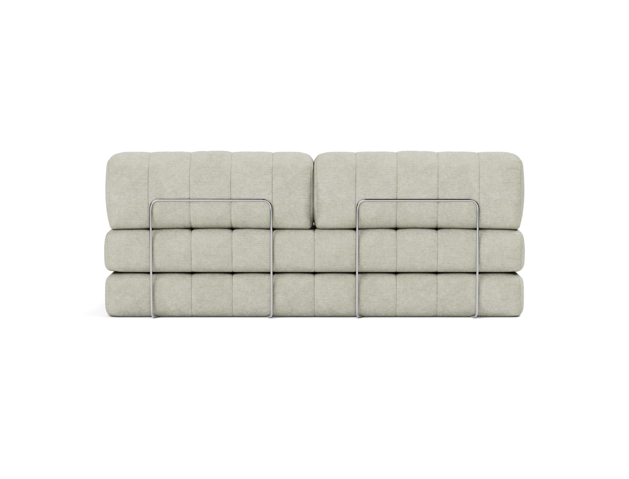 Schlafsofa CozyPad Flachgewebe Avella 280-Sand