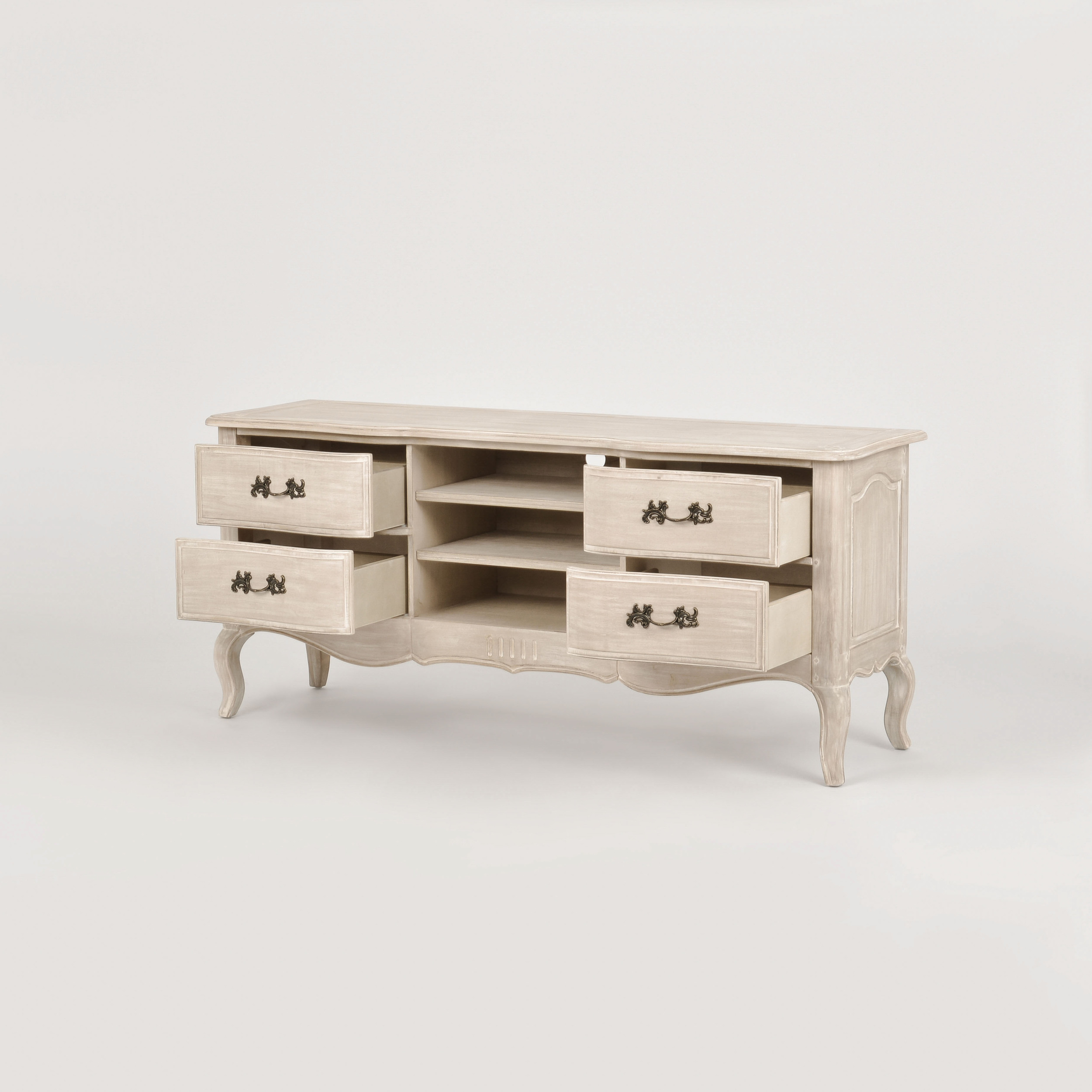 Livin Hill TV-Schrank Venezia Bianco Hellbeige VEB834K