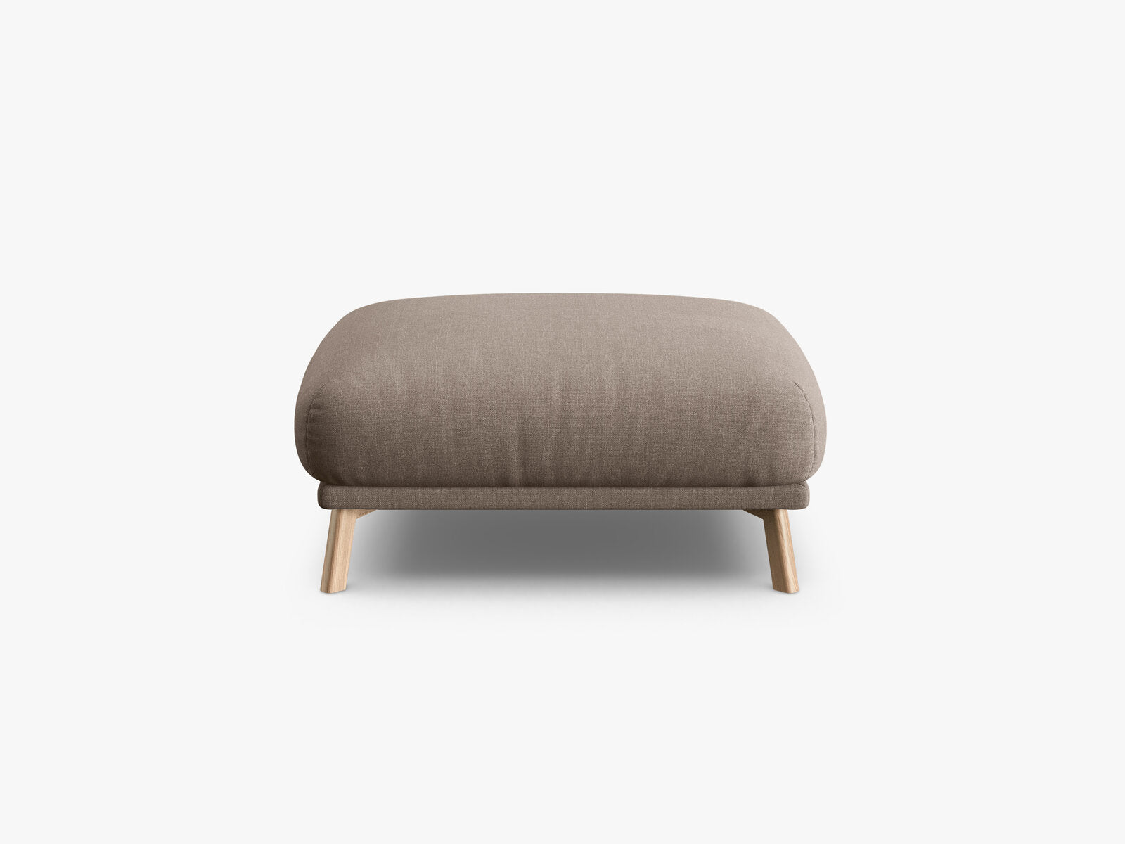 Micadoni Hocker Naomi Strukturierter Stoff Liberty Cappuccino
