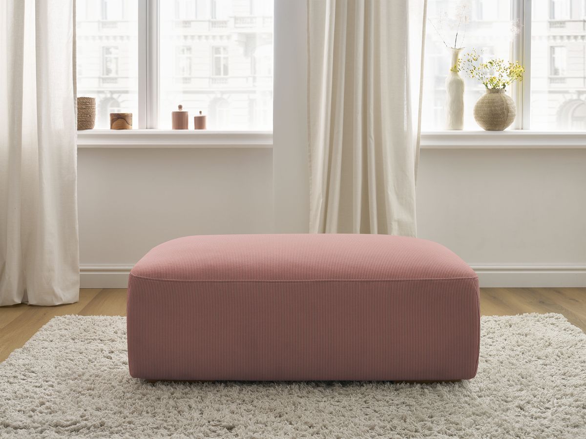 Bobochic Sidonie Pouf Cordsamt Rosa