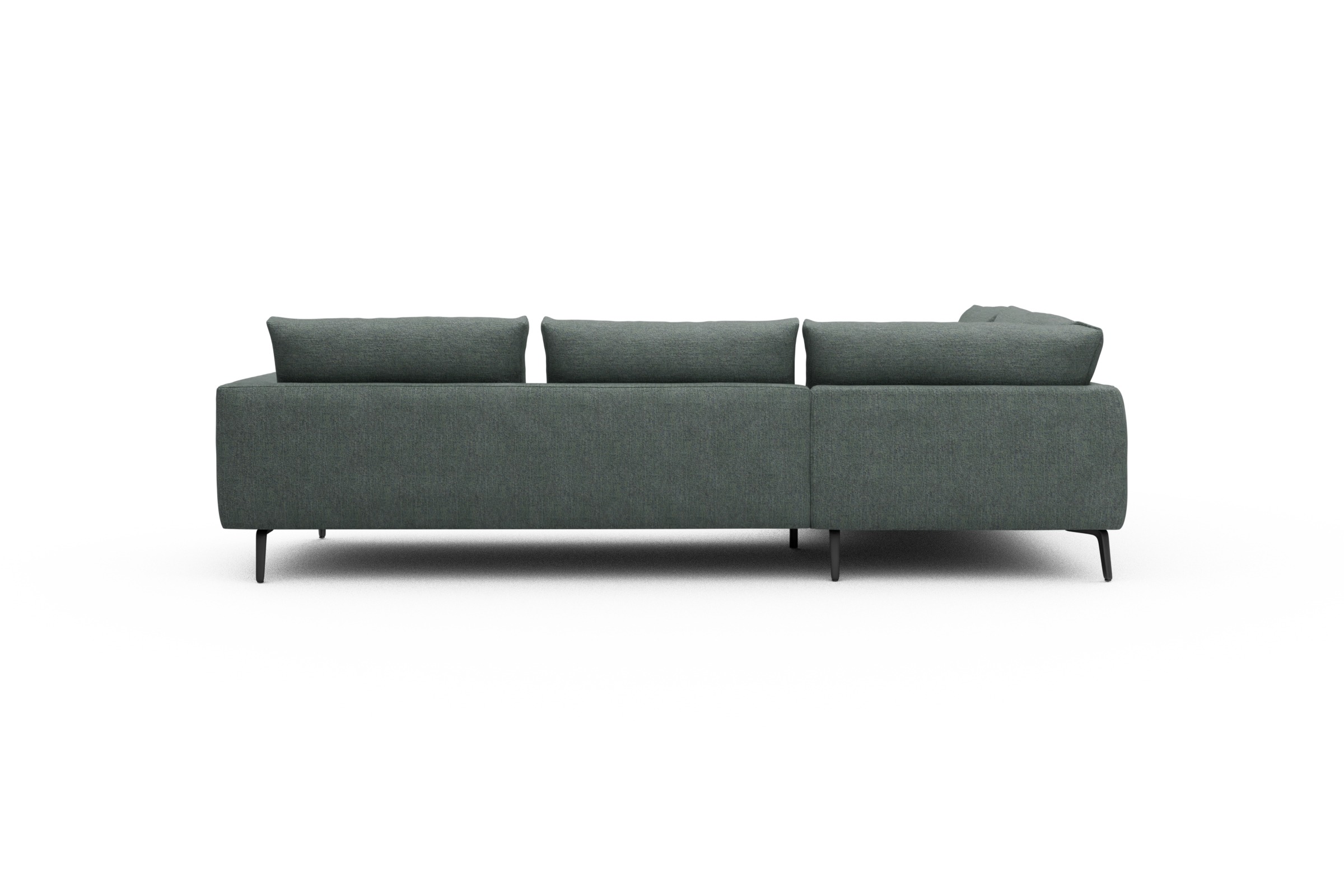 Ecksofa Karl Relax-Ecke links mit 2,5-Sitzer Carreno-Ice-Blue