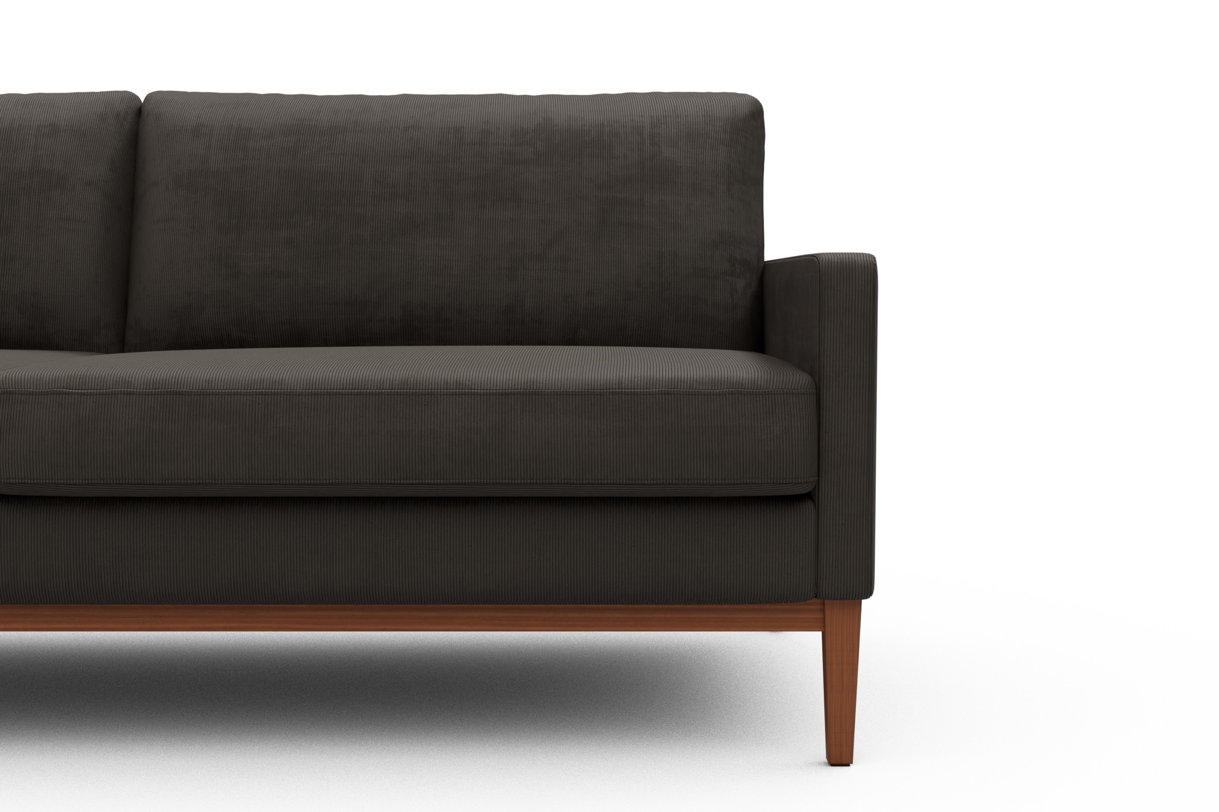 Sofa Bodo 2,5-Sitzer Cordufine-Taupe