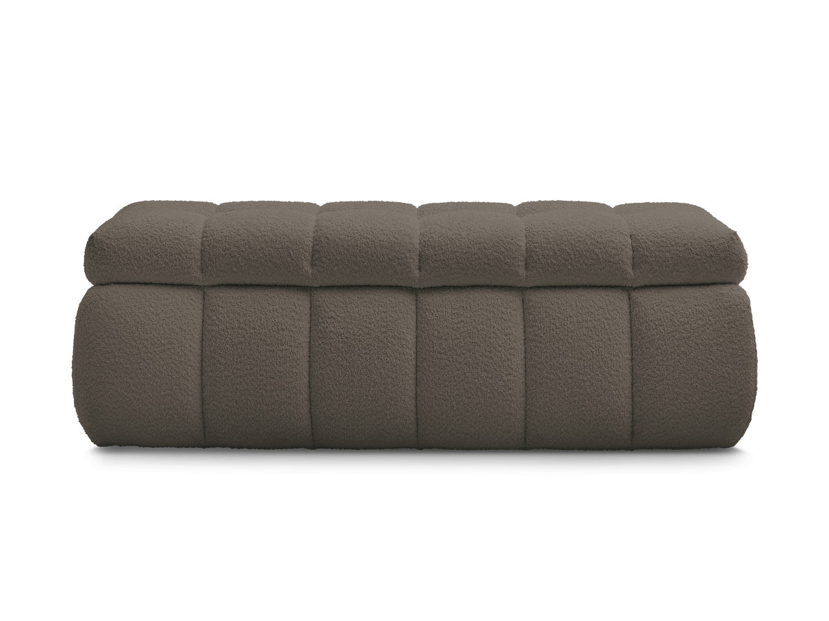 Bobochic Mont-blanc Bettbank Bouclé-Stoff Braun
