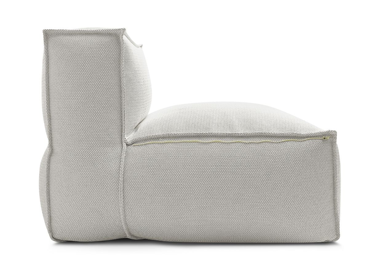Bobochic Biarritz Sofamodul 1-Sitzer Melange-Stoff Beige
