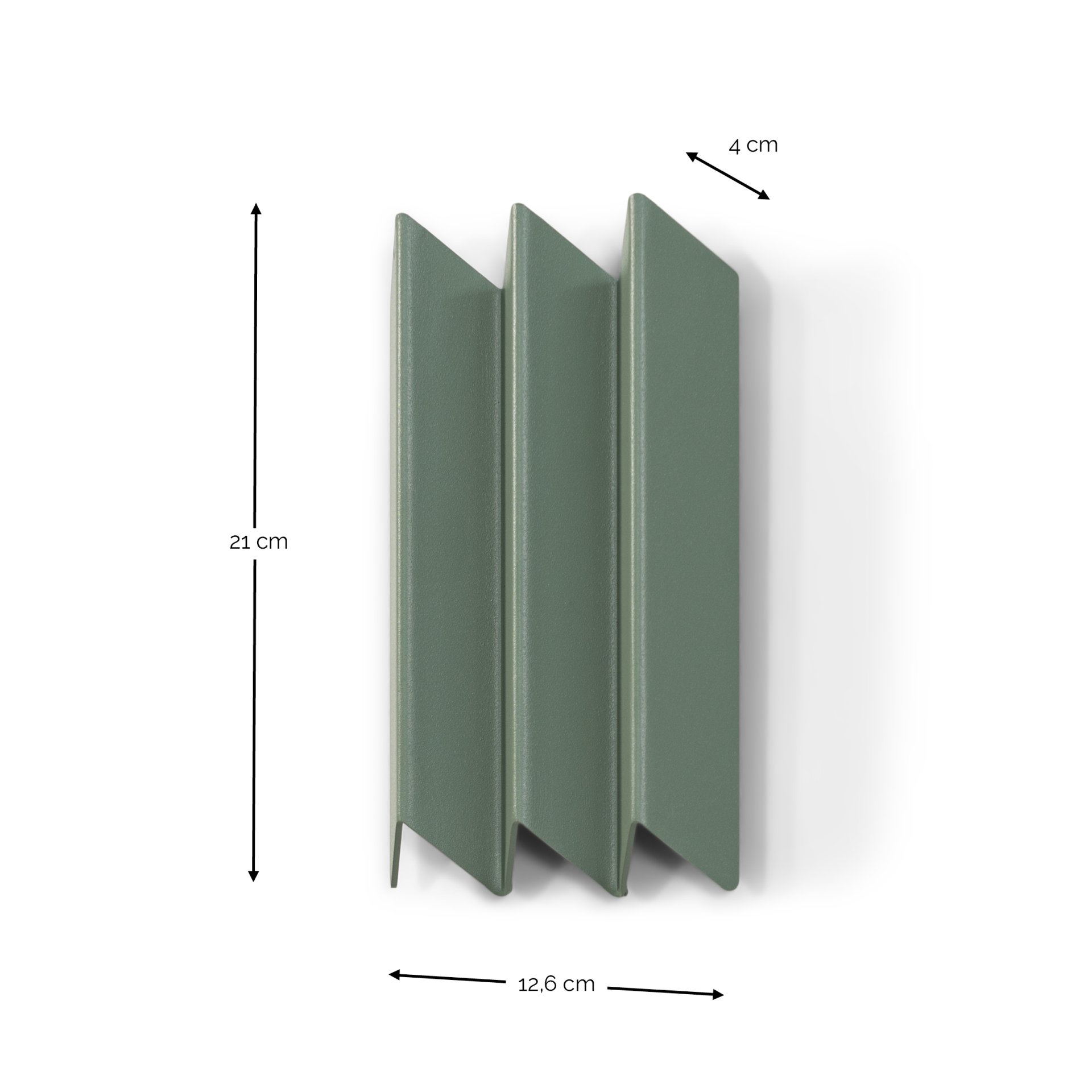 Spinder Design Wandgarderobe Sensu Small Dusty Green