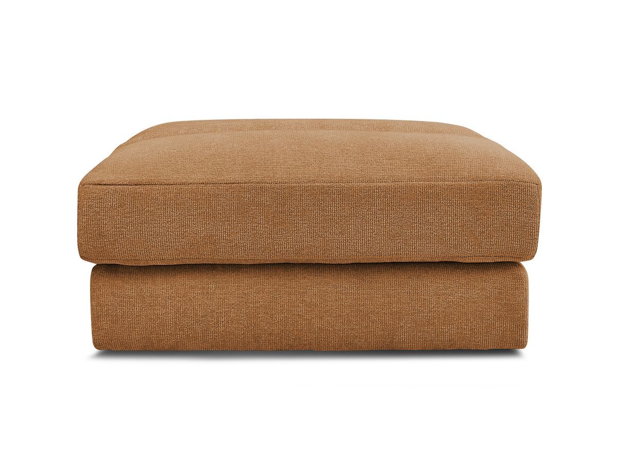 Bobochic Sierra Pouf Strukturstoff Orange
